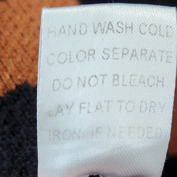 Gilli Crewneck Knit Sweater Tiger Print Stripes Brown Black Small - Picture 8 of 8